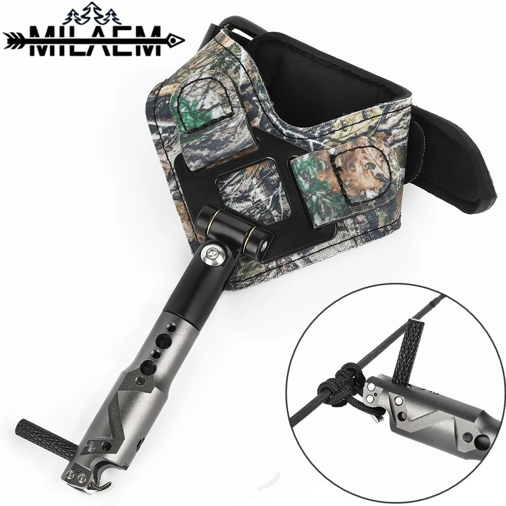 Archery Release Aid Caliper Wrist - Ayarlanabilir okçuluk kaliper yayın yardım bileşik