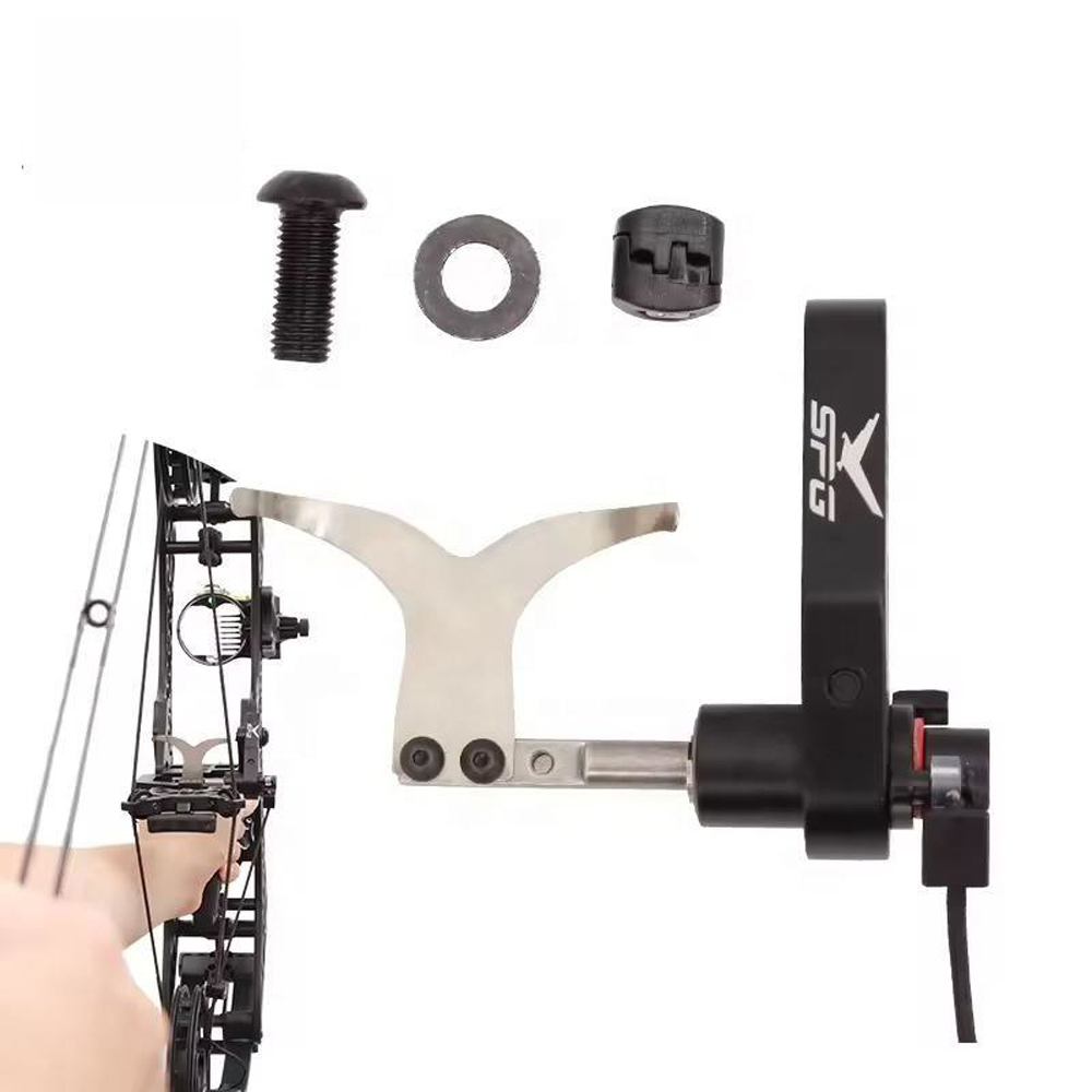 Arrow Rest Drop Away Compound Bow - Çelik Bilyeli, Ayarlanabilir Ok Tutucu, Kısa