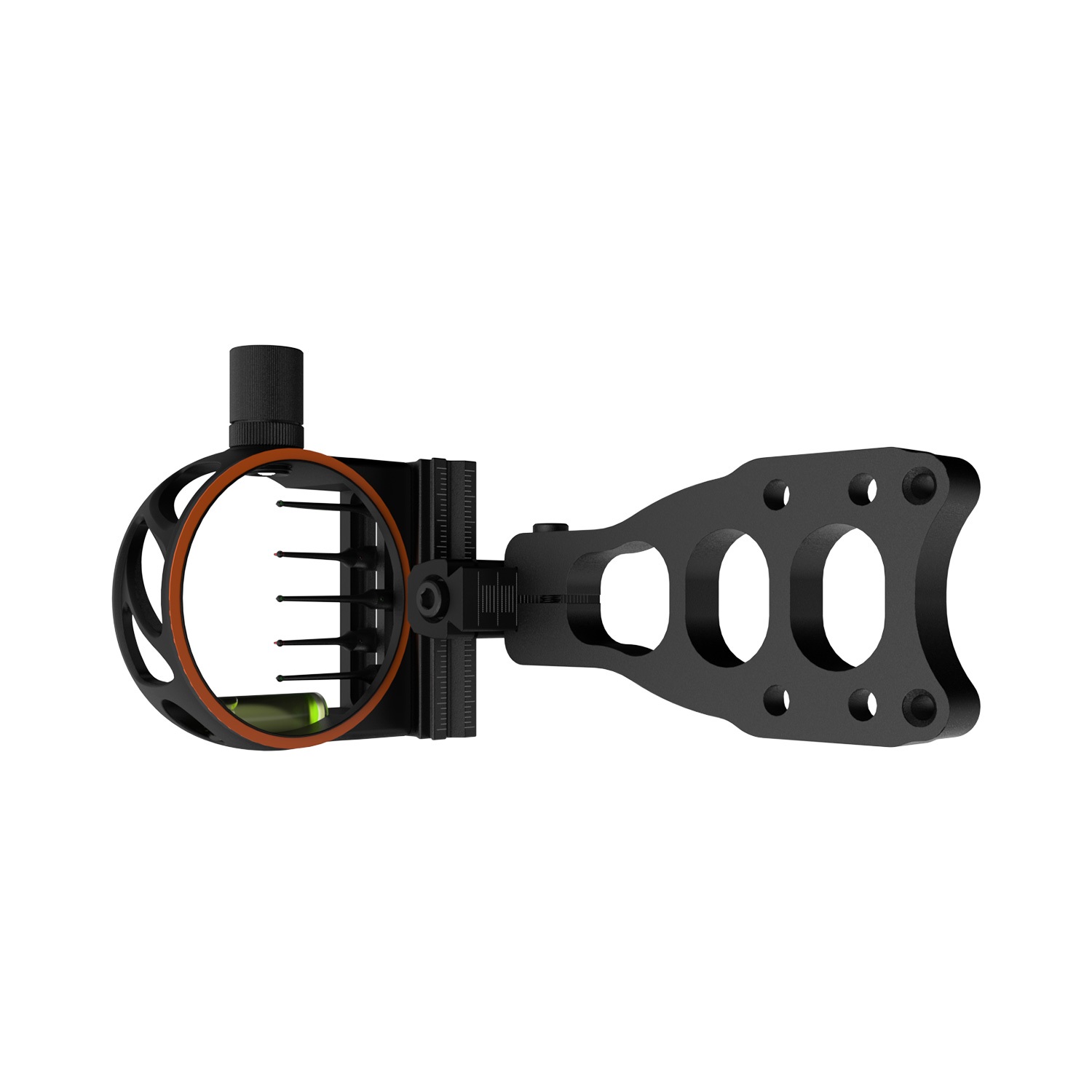 Compound Bow Sight 5 Pin Fiber Optic - Sanlida Dragon 9 Bileşik Yay Nişangahı