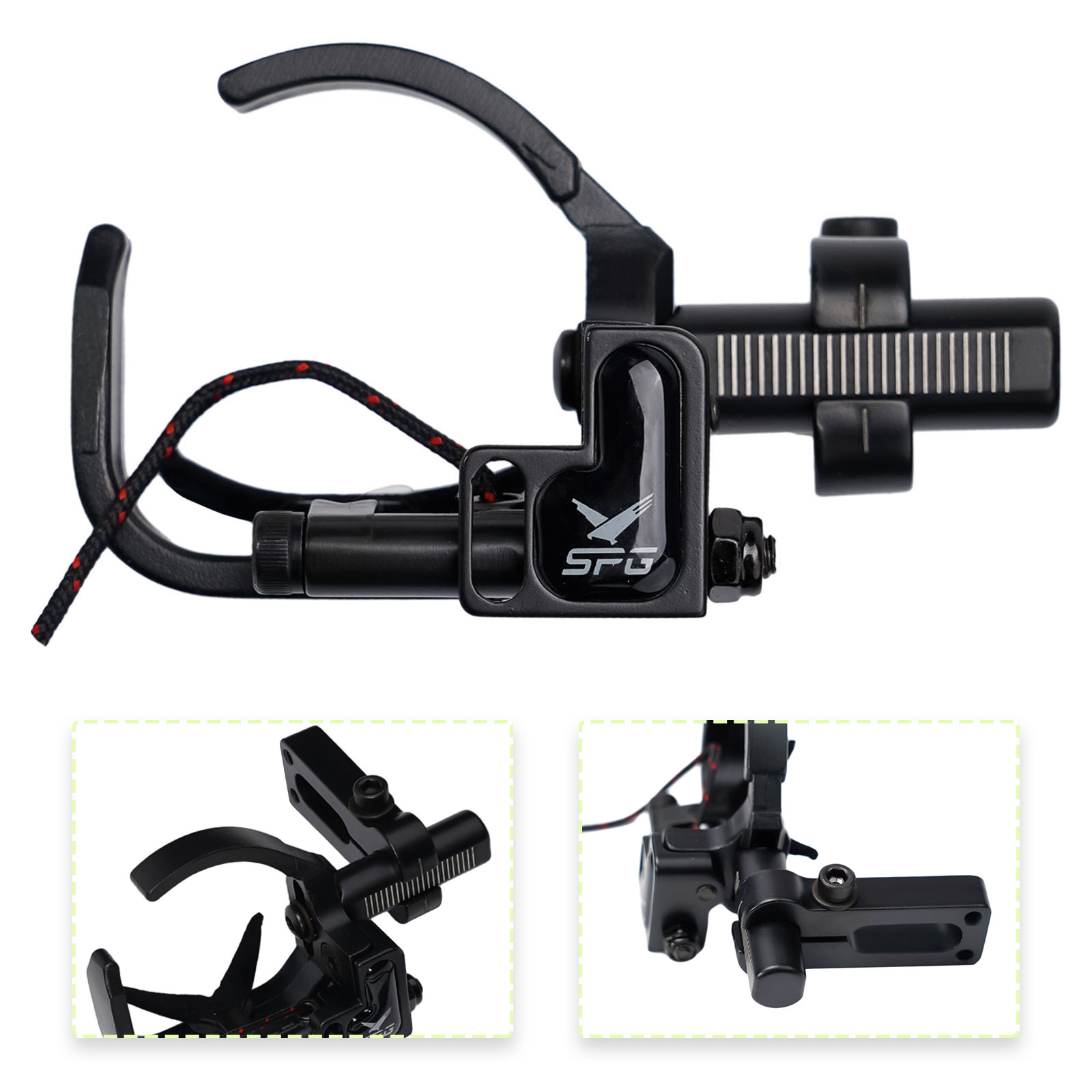 Arrow Rest Drop Away Compound Bow - Ayarlanabilir Bırakılabilir Ok Desteği, 4 Yönlü