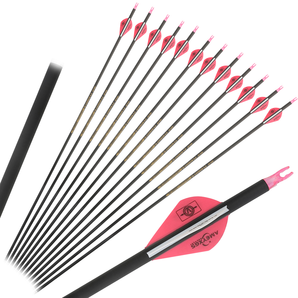 Okçuluk Saf Karbon Oklar Spine - Carbon Arrows 30 Inch Spine 400 500 incelemesi ve fiyatı