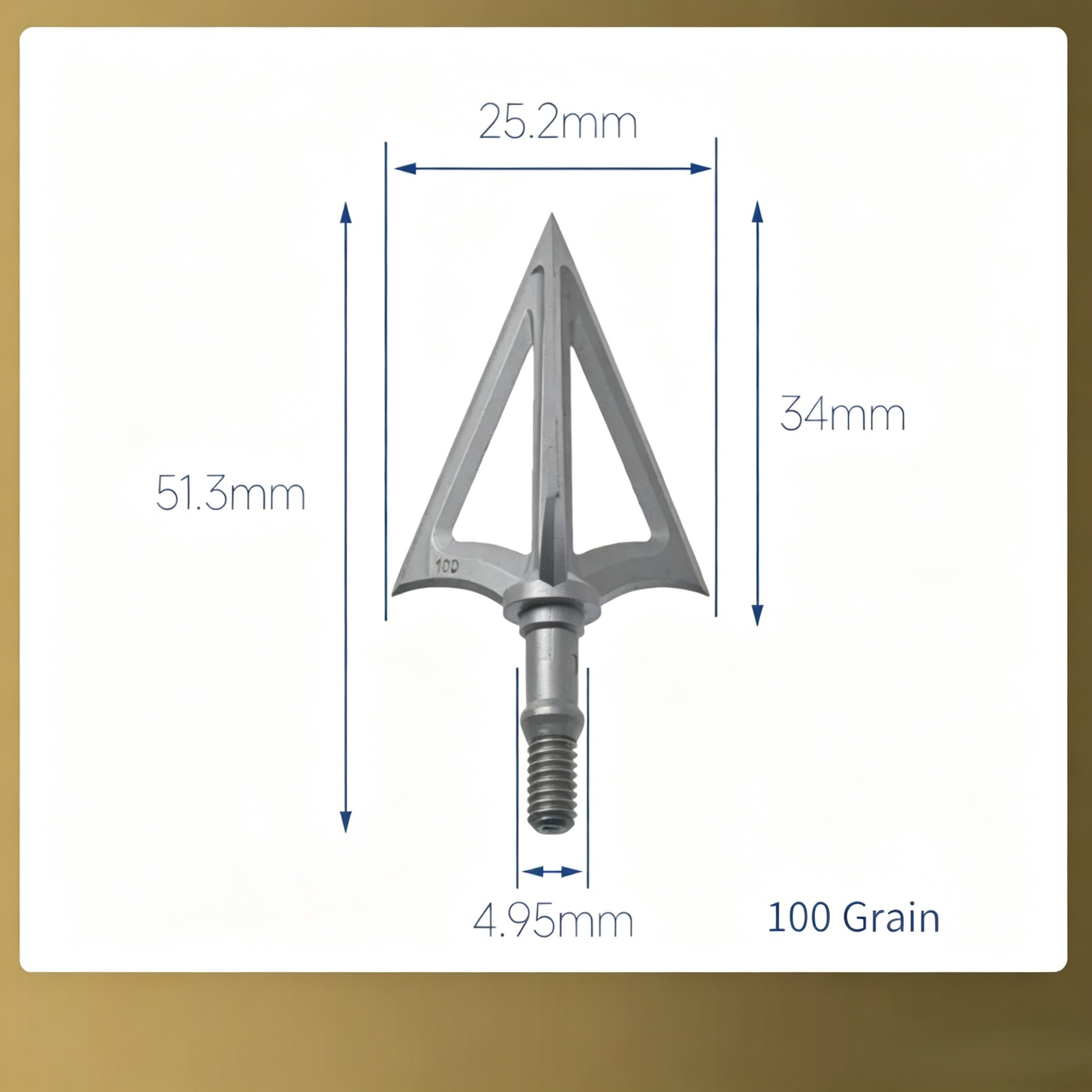 6 Adet, 3 Bıçaklı, Vidalı, Gen - Broadheads 100 Grain 3 Blade Hunting incelemesi ve fiyatı