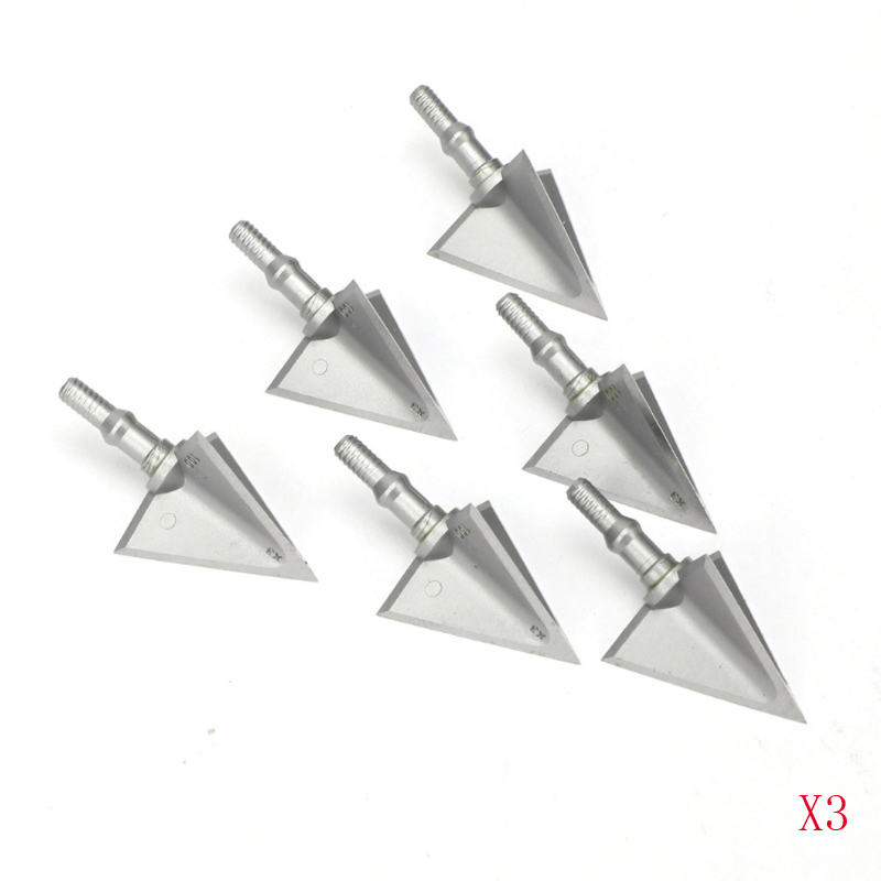 6/12 adet 3 sabit X3/X5 İpuçla - Broadheads 100 Grain 3 Blade Hunting incelemesi ve fiyatı