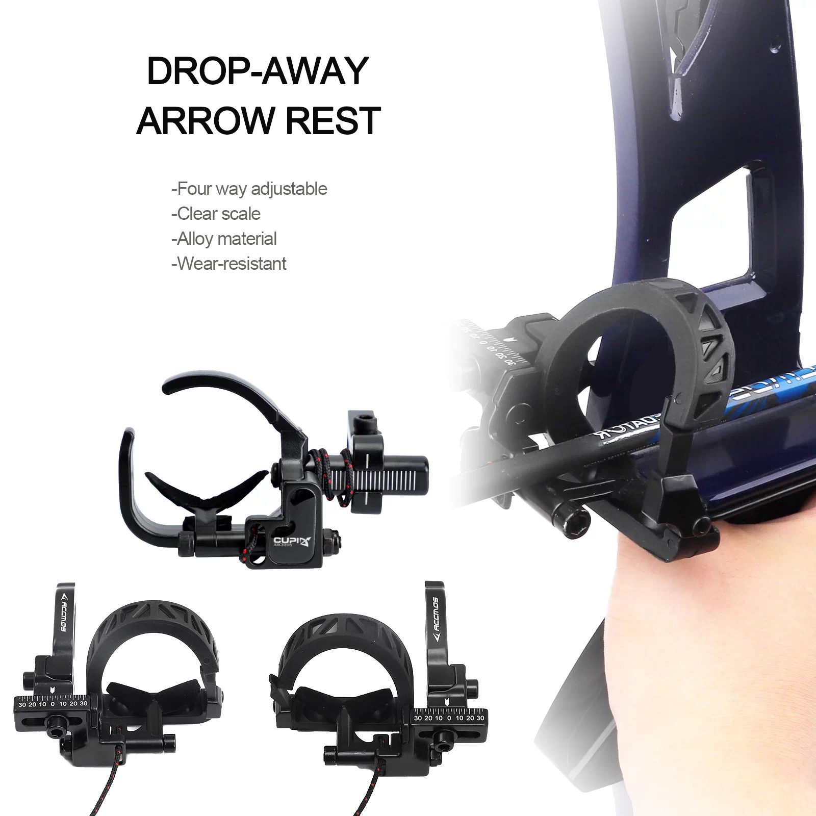 D3 D6 Ayarlanabilir Sağ/Sol El - Arrow Rest Drop Away Compound Bow incelemesi ve fiyatı