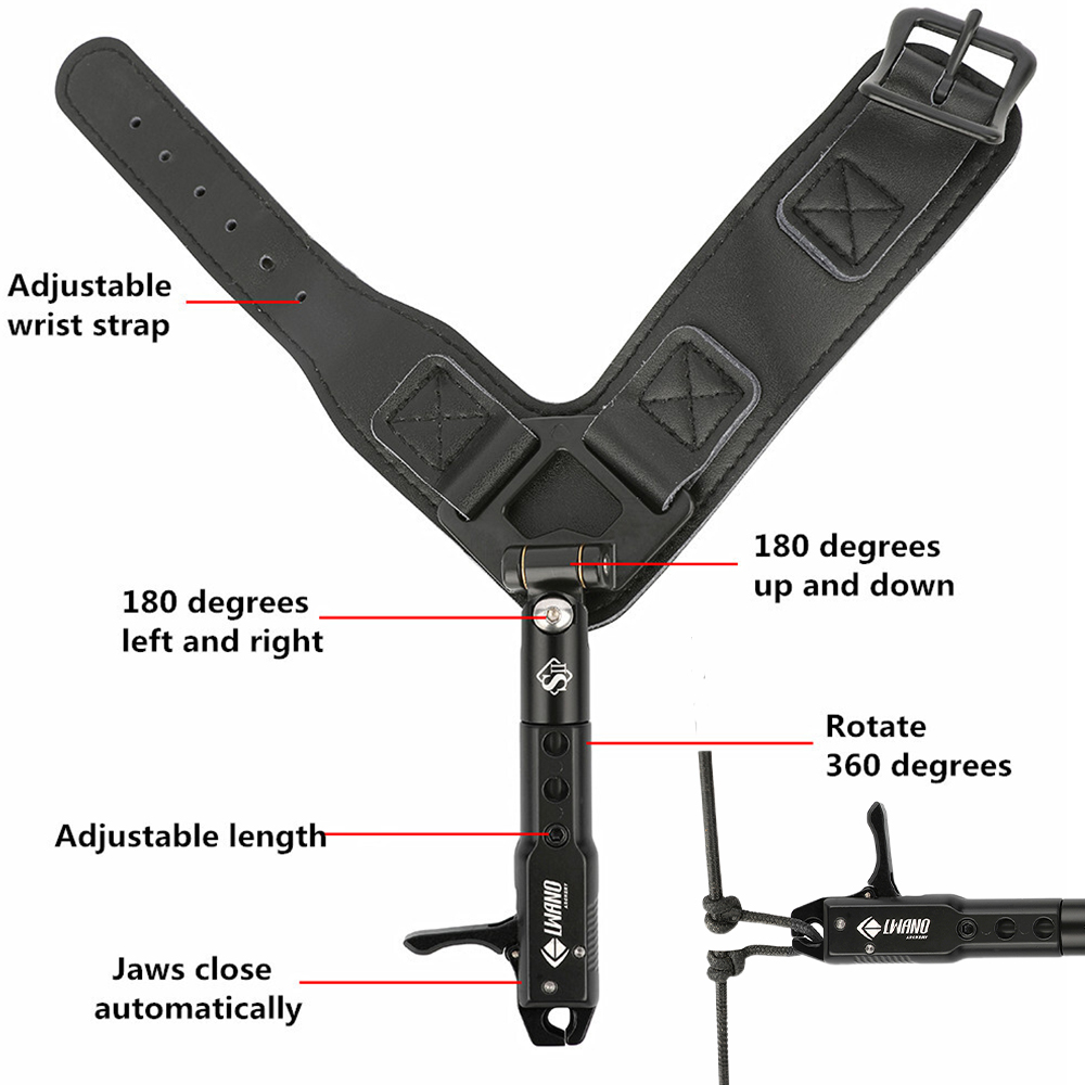 Bileşik Yay Bilekten Tetikleme - Archery Release Aid Caliper Wrist incelemesi ve fiyatı