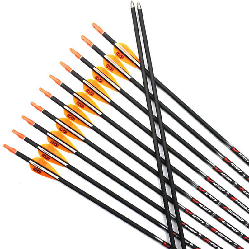Saf Karbon Ok 30 Inç Omurga 35 - Carbon Arrows 30 Inch Spine 400 500 incelemesi ve fiyatı