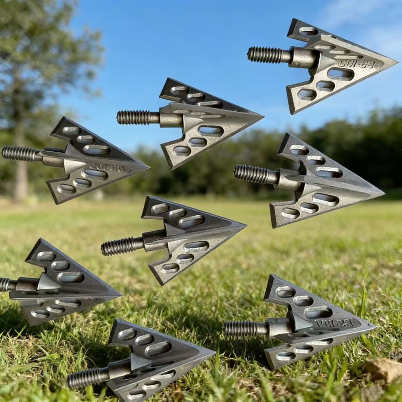 6/12 100 Tane Paslanmaz Çelik  - Broadheads 100 Grain 3 Blade Hunting incelemesi ve fiyatı