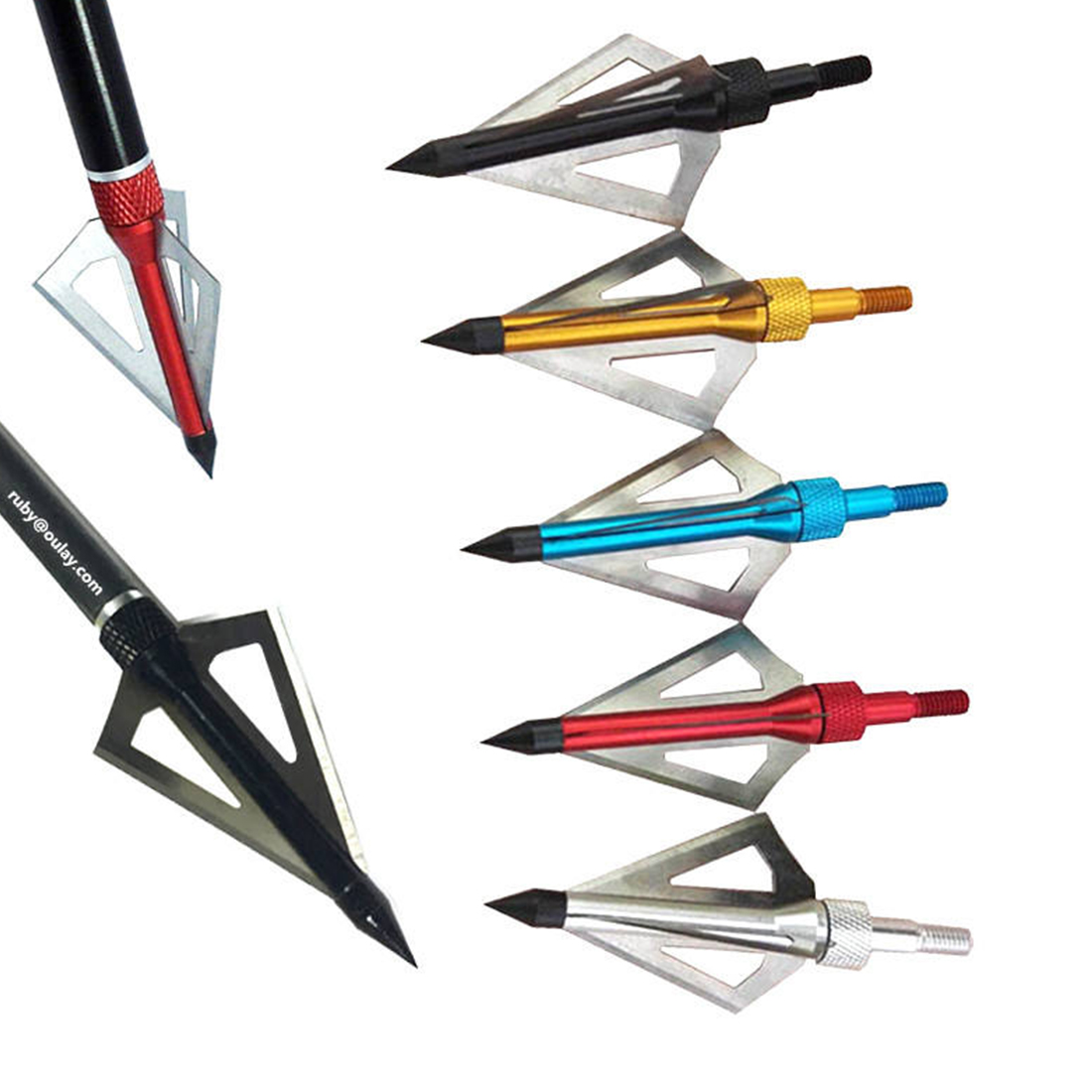 6/12 adet 100 tane 3 bıçaklı k - Broadheads 100 Grain 3 Blade Hunting incelemesi ve fiyatı