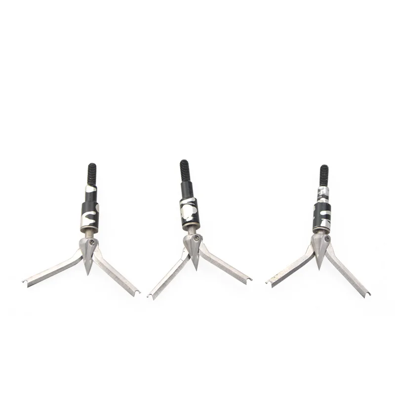 Okçuluk 3/6 adet Dönme Et Aray - Broadheads 100 Grain 3 Blade Hunting incelemesi ve fiyatı