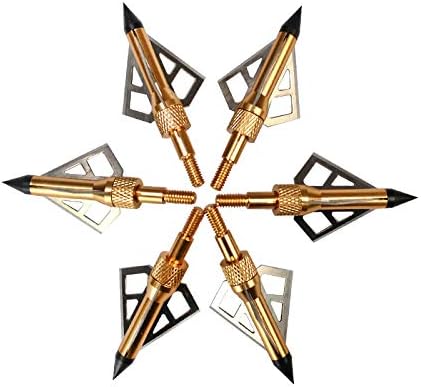 Arbalet Broadheads 100 Tahıl 1 - Broadheads 100 Grain 3 Blade Hunting incelemesi ve fiyatı