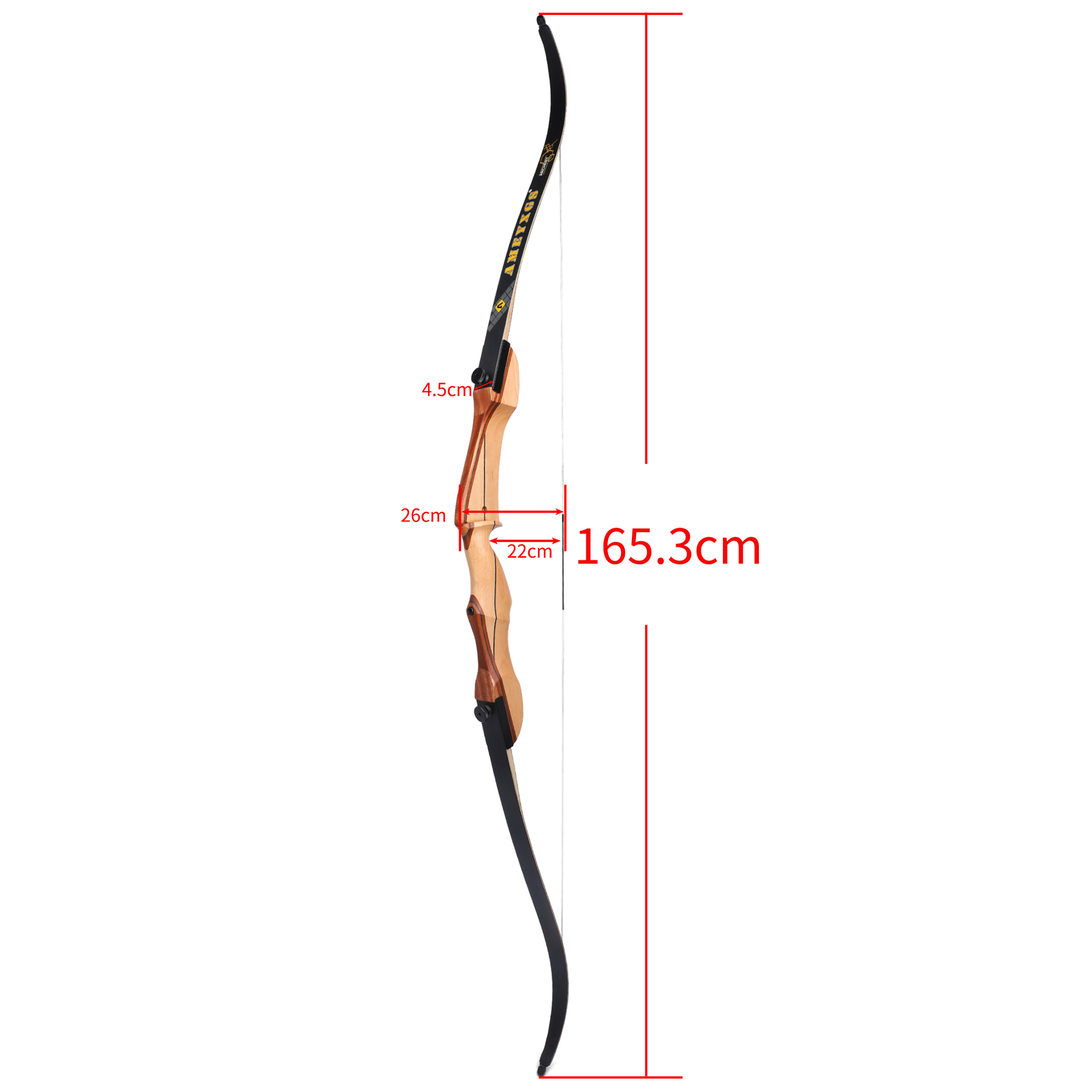 68 İnç Av Yayı 20-40lbs Rekürv - Recurve Bow Takedown 40 Lbs Target incelemesi ve fiyatı
